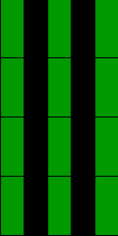Black Lagoon (G, B, G, B, G)