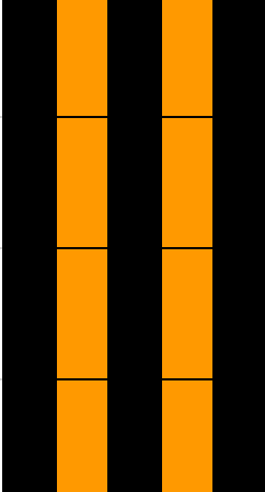 Monarch (B, O, B, O, B)